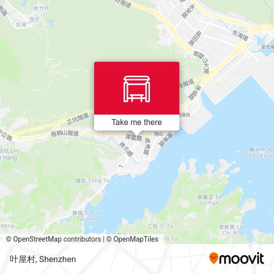 叶屋村 map