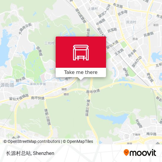 长源村总站 map