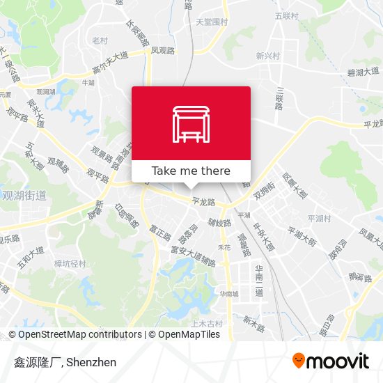 鑫源隆厂 map