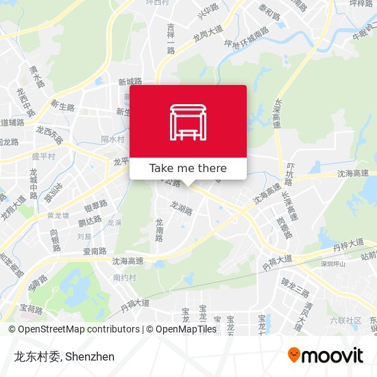 龙东村委 map