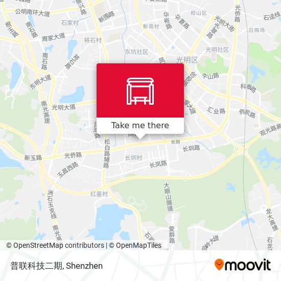 普联科技二期 map