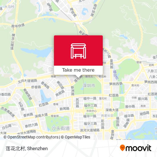 莲花北村 map