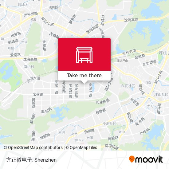 方正微电子 map