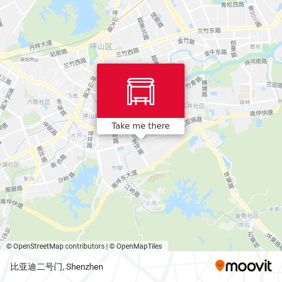 比亚迪二号门 map