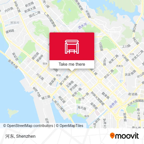 河东 map