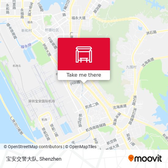 宝安交警大队 map