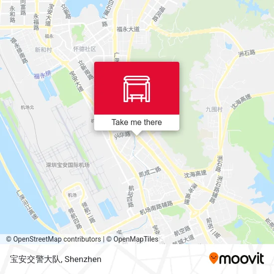 宝安交警大队 map