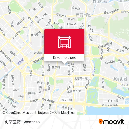 奥萨医药 map