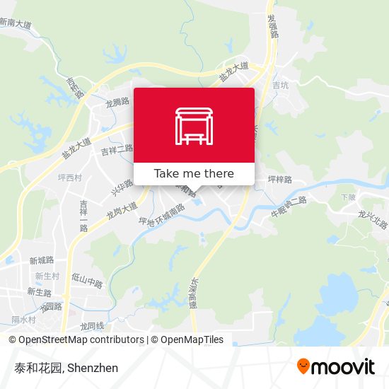 泰和花园 map