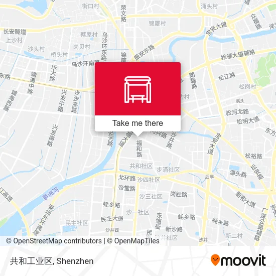 共和工业区 map