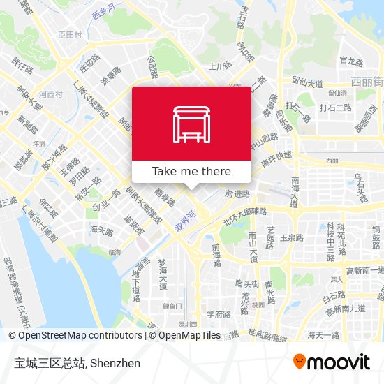 宝城三区总站 map