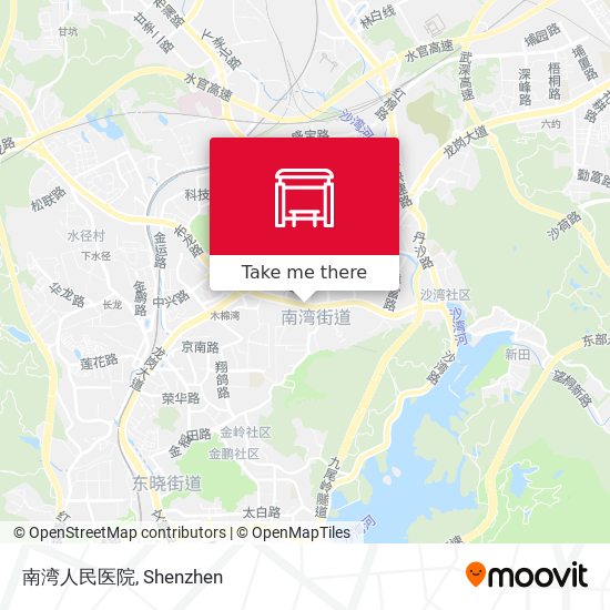 南湾人民医院 map