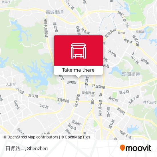田背路口 map