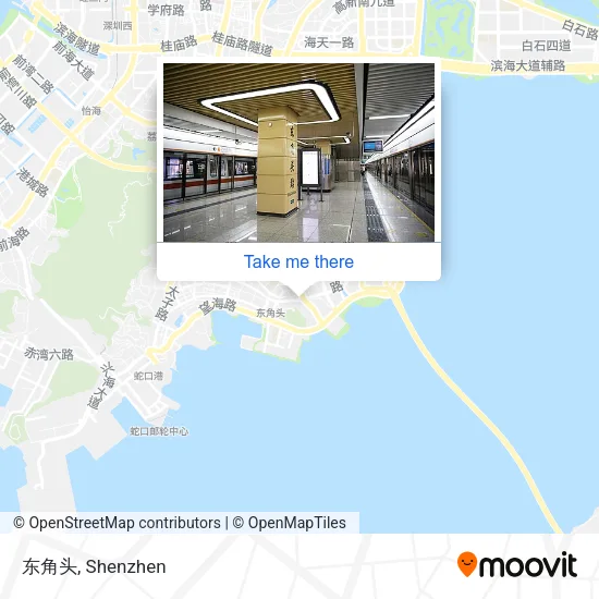 东角头 map