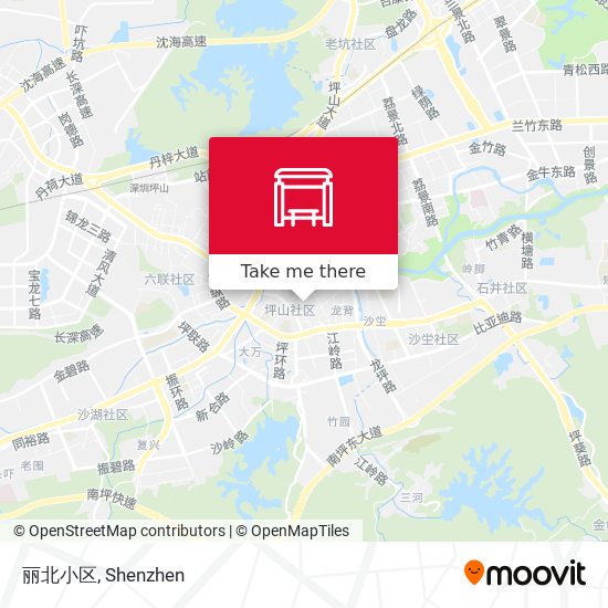 丽北小区 map