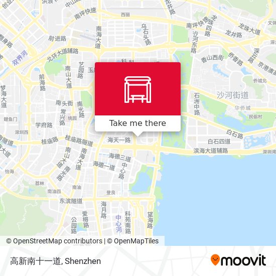 高新南十一道 map