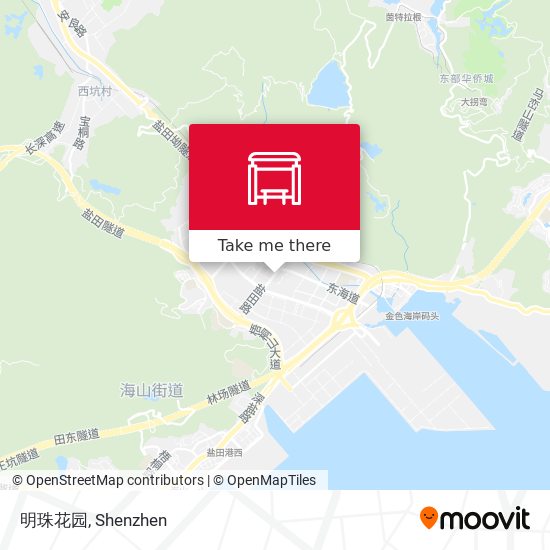 明珠花园 map