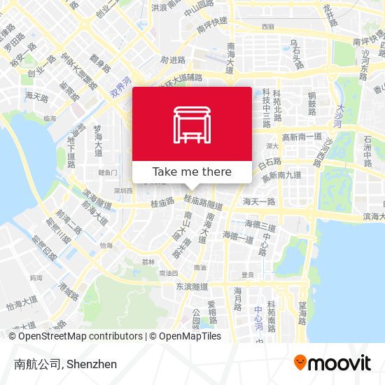 南航公司 map
