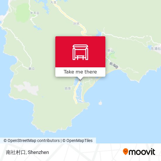 南社村口 map