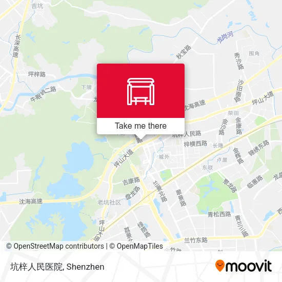 坑梓人民医院 map