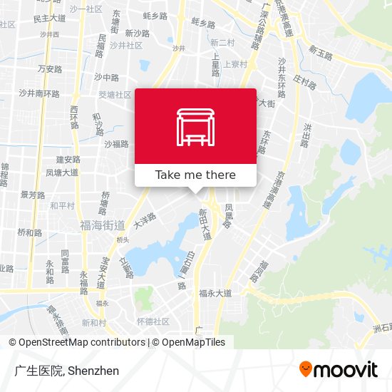 广生医院 map