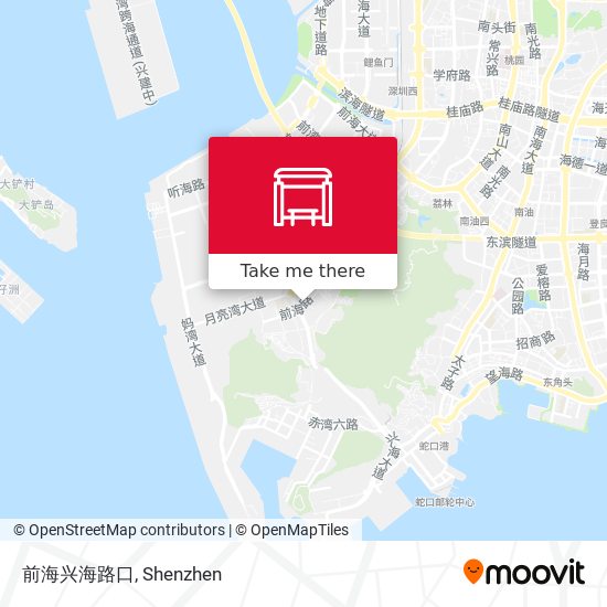 前海兴海路口 map