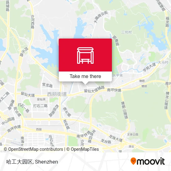 哈工大园区 map