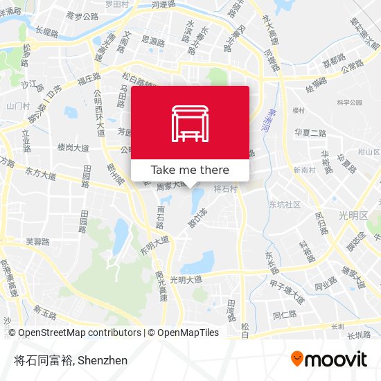 将石同富裕 map
