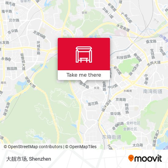 大靓市场 map