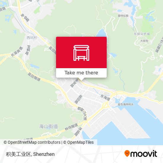 积美工业区 map