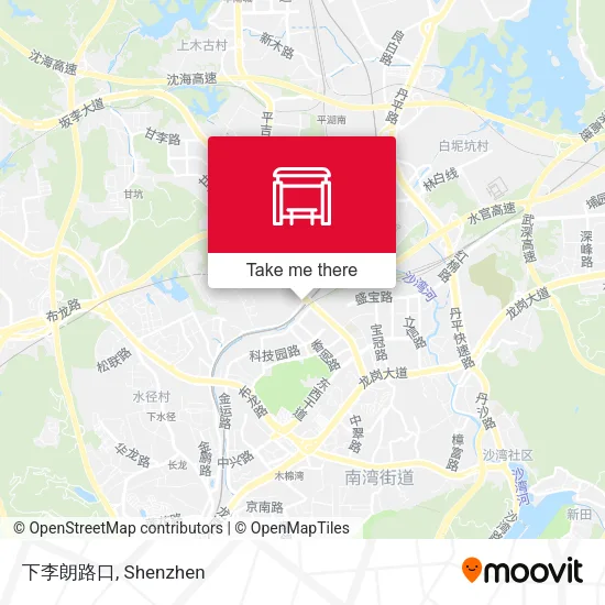 下李朗路口 map