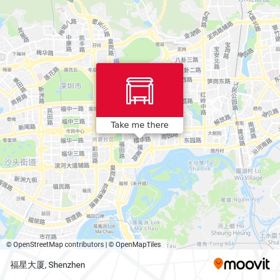 福星大厦 map