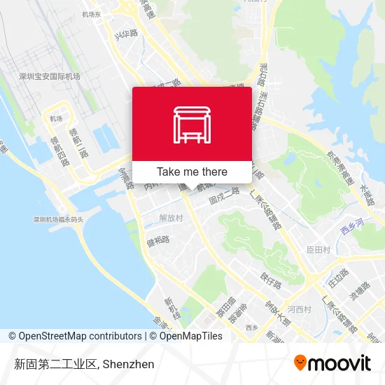 新固第二工业区 map