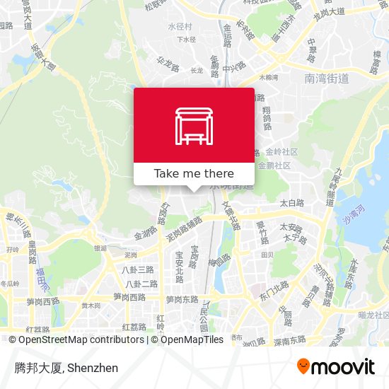 腾邦大厦 map