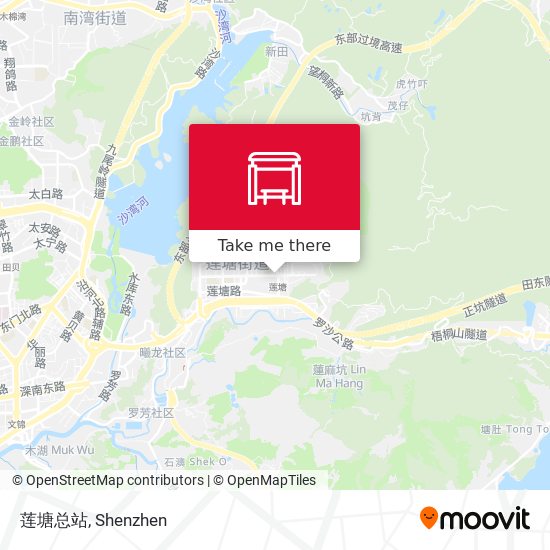 莲塘总站 map