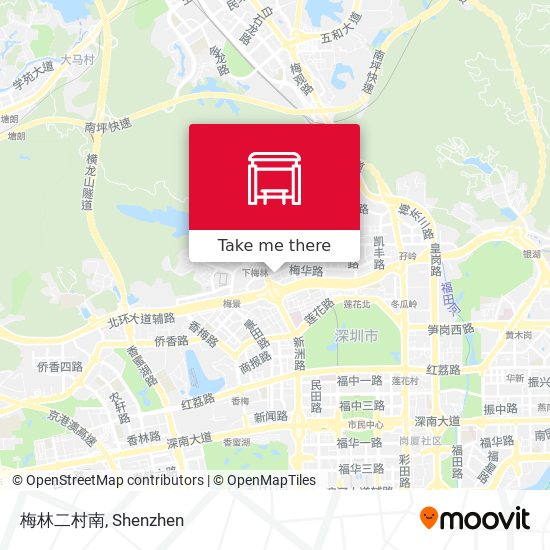 梅林二村南 map