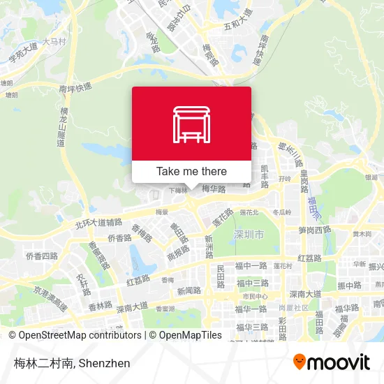 梅林二村南 map