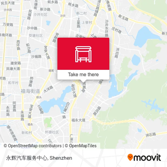 永辉汽车服务中心 map