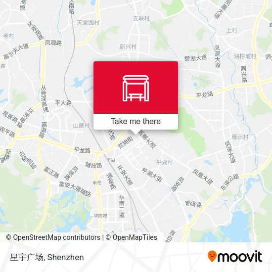 星宇广场 map