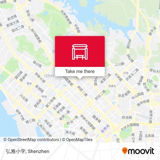 弘雅小学 map