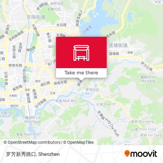 罗芳新秀路口 map