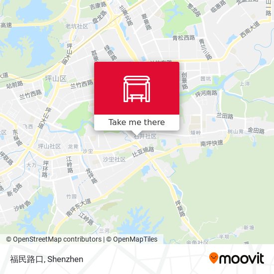 福民路口 map