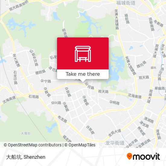 大船坑 map