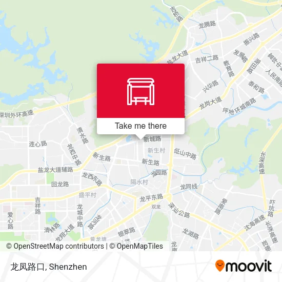 龙凤路口 map
