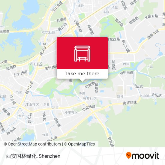 西安国林绿化 map
