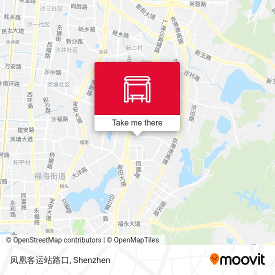 凤凰客运站路口 map