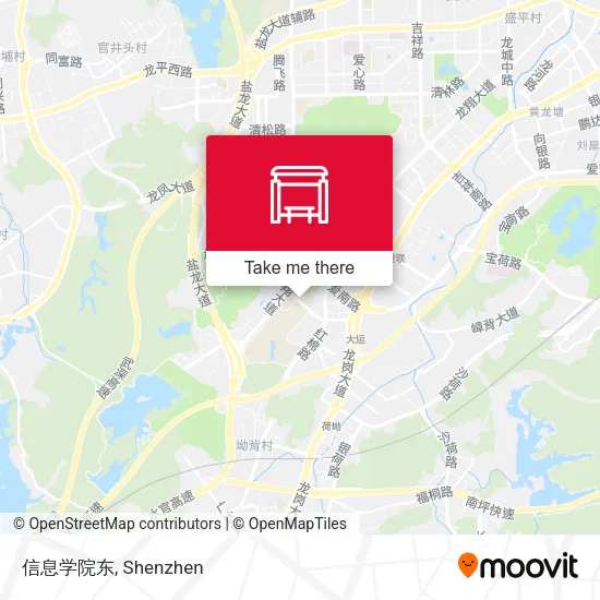 信息学院东 map