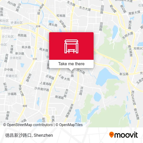 德昌新沙路口 map