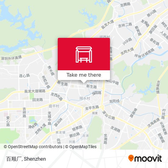 百顺厂 map