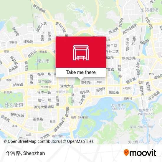 华富路 map